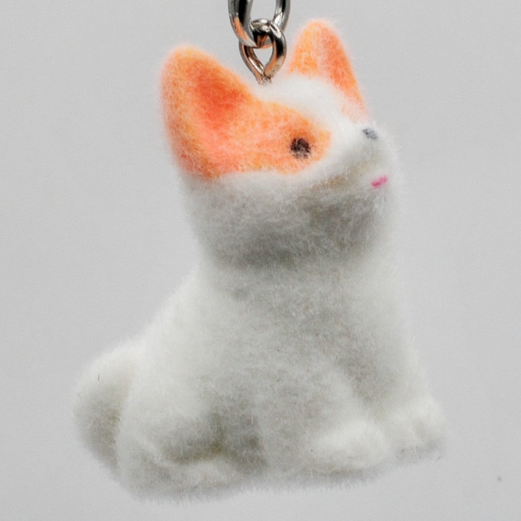 Corgi Furry Dog Phone Charm