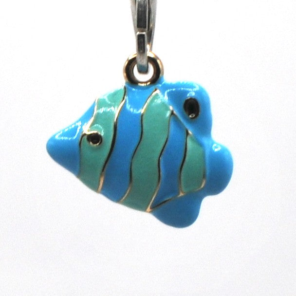 Blue Fish Phone Charm