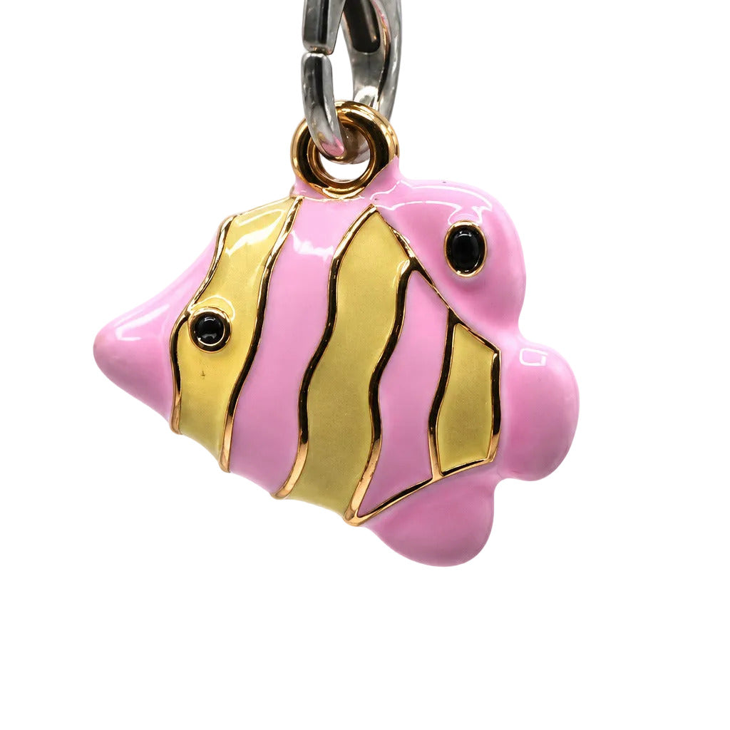 Pink Fish Phone Charm