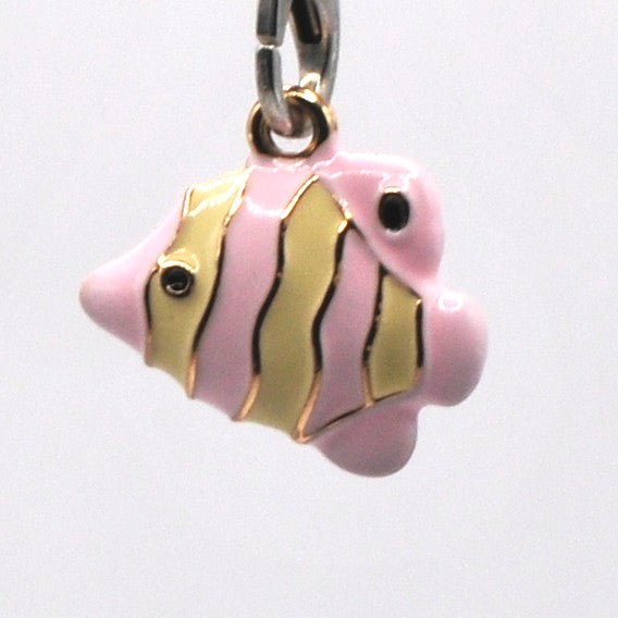 Pink Fish Phone Charm