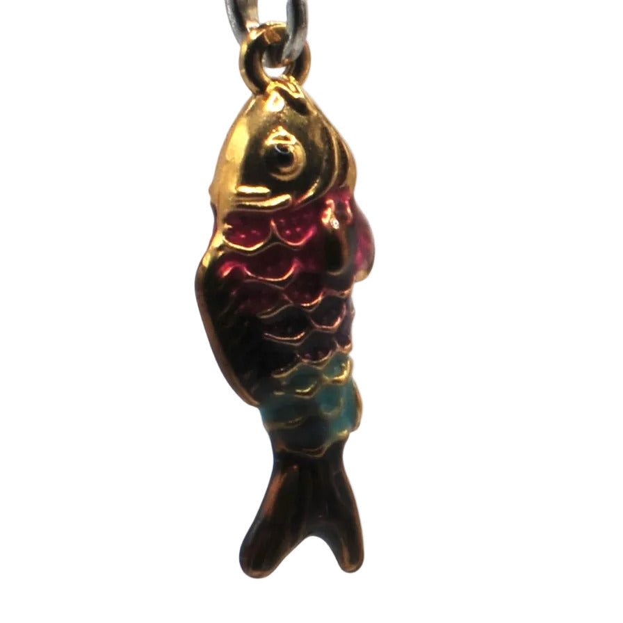 Rainbow Fish Phone Charm