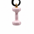 Gym Weights Pink Phone Charm