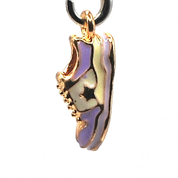 Purple Runner Phone Charm