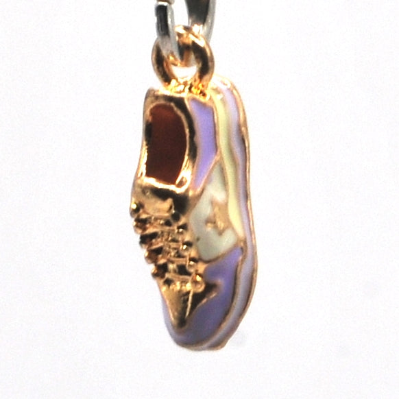 Purple Runner Phone Charm