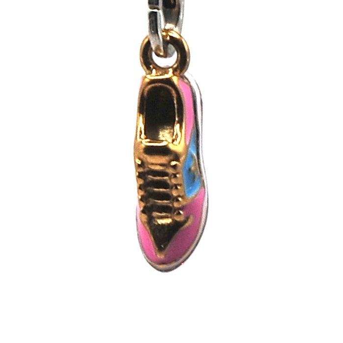 Pink Runner Phone Charm
