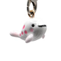 Pink Whale Phone Charm