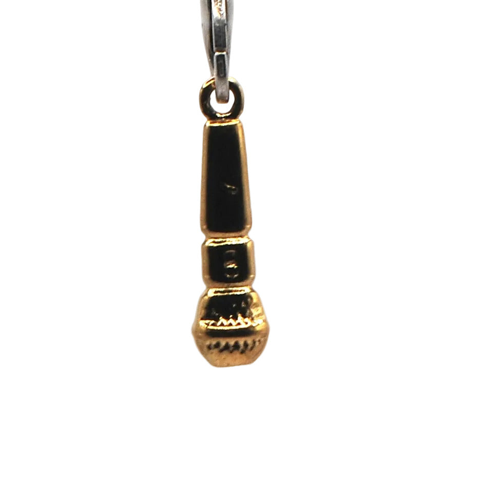 Microphone Phone Charm