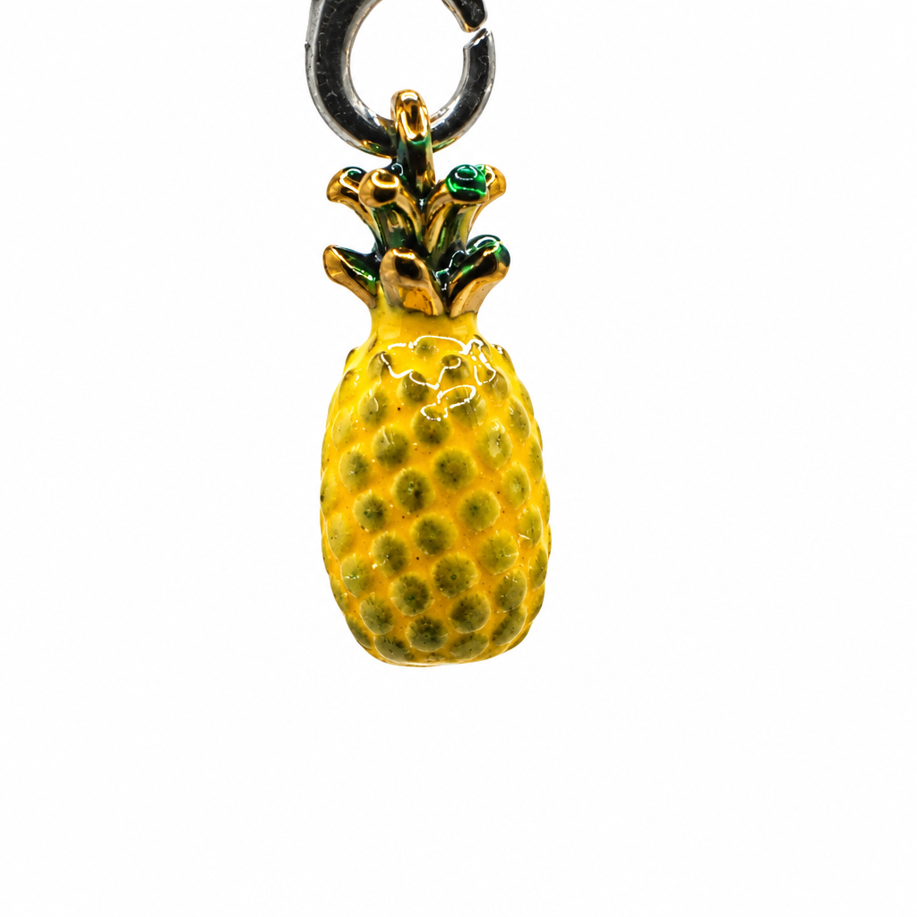 Pineapple Phone Charm