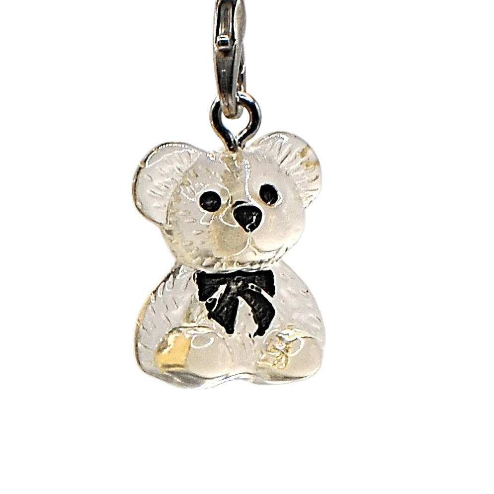 Bear Phone Charm Clear