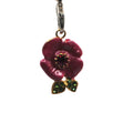 Red Flower Phone Charm