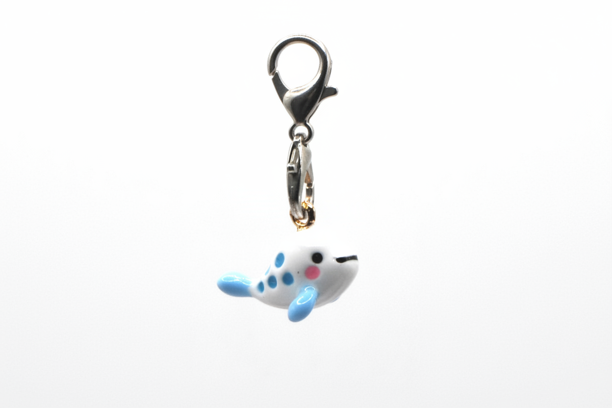 Blue Whale Phone Charm
