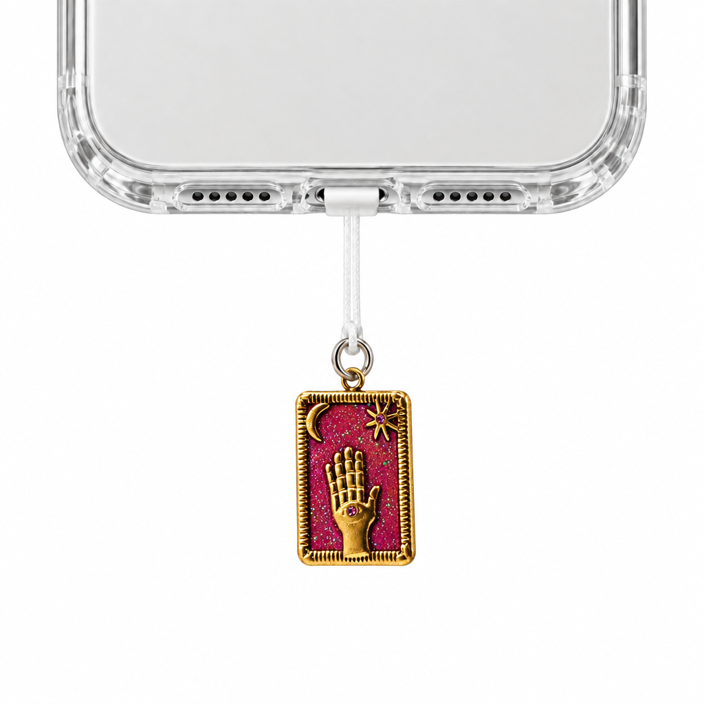 Corrected smaller Cosmic Phone Charm preview