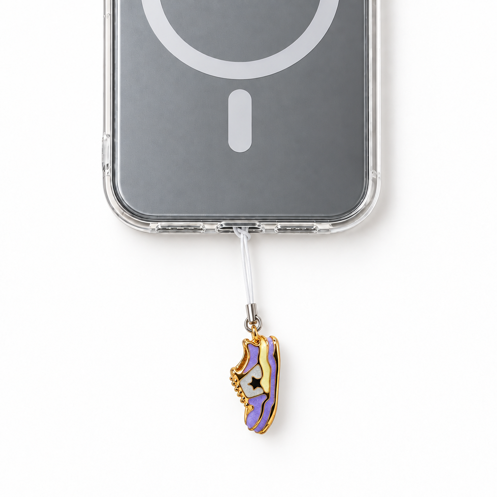 Purple Runner charm